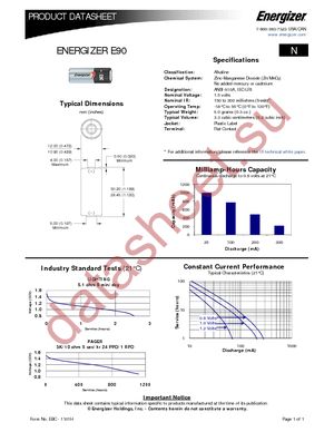 E90VP datasheet  